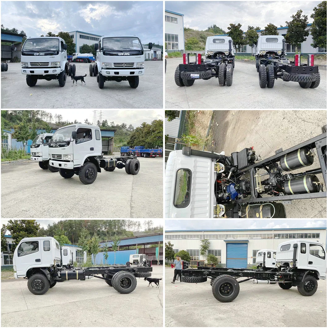 Customizing 4X4 Dongfeng Four Drive off-Road Light Duty Truck for Special Purpose Vehicle Definition (SPV)