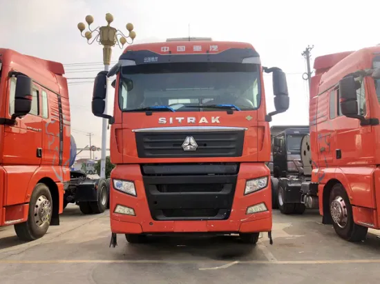 Il carraio del camion 480HP 10 del trattore della Cina Sitrak C7h 480HP 6X4 ha utilizzato il camion della testa del trattore da vendere